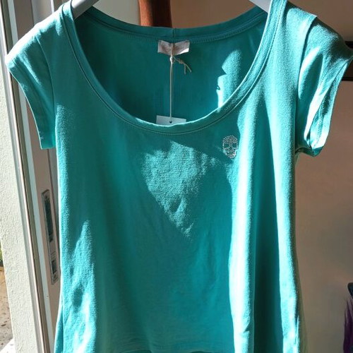 Regalinas women's t-shirt size S green new