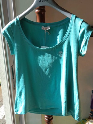 Regalinas women's t-shirt size S green new