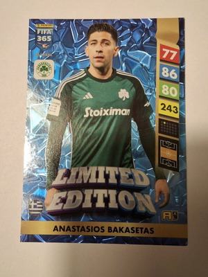 Anastasios Bakasetas Limited Edition Panathinaikos new