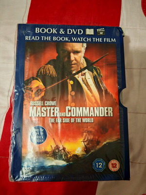 Master & Commander limited edition book and DVD like new
