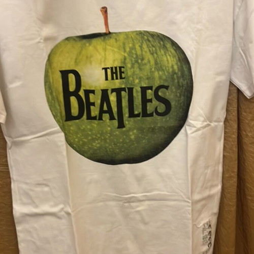 Tshirt Pull & Bear The Beatles used, white, size XS