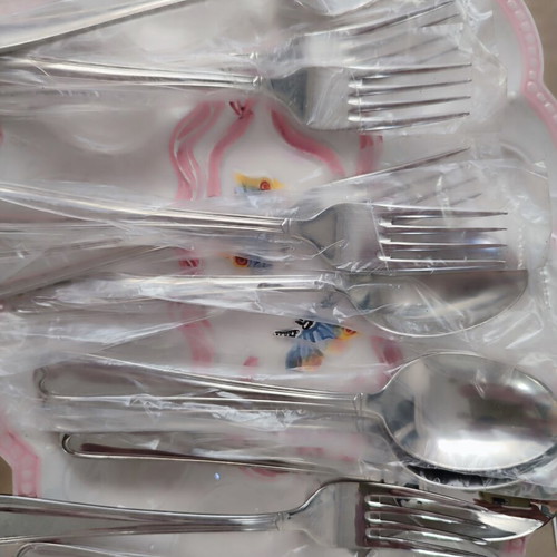 Okus 18/10 Solingen Design Cutlery Set new, 6 forks and 6 spoons