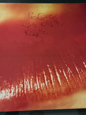 The Cure Kiss Me vinyl album used