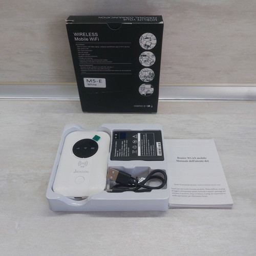 JICICUXI M5-E 4G LTE Mobile Wi-Fi Router new, 300 Mbps, Type-C fast charge