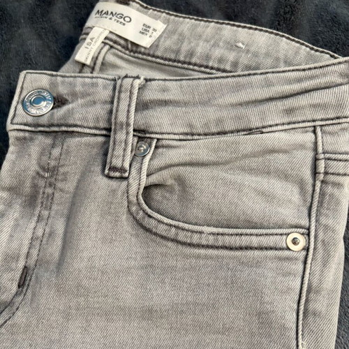 Mango grey skinny jeans like new, size 32