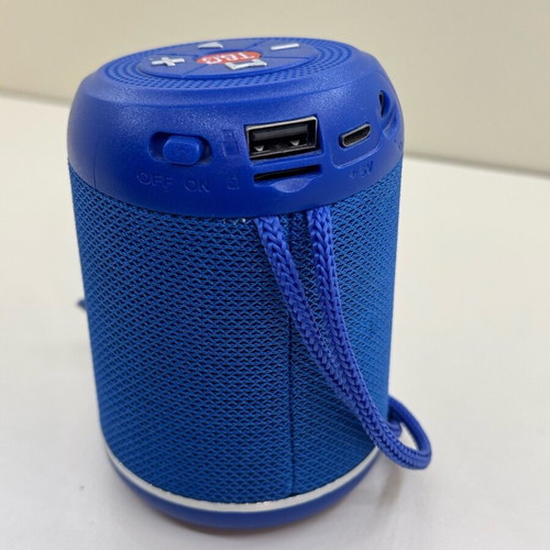 T&G Portable Bluetooth Speaker new, blue