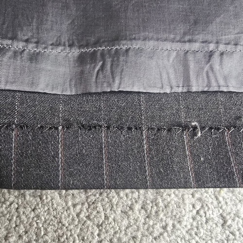 Skirt from Tagier 1990 used, black, lined