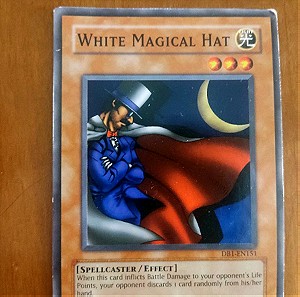 white magician hat