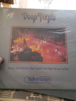 Deep Purple Burn vinyl record used, rock