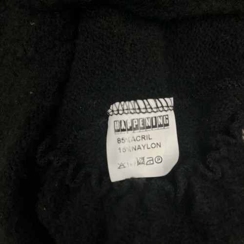 Women's knitted bolero used, black, size M