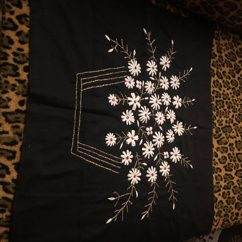 Vintage handmade embroidery new, very unique and rare