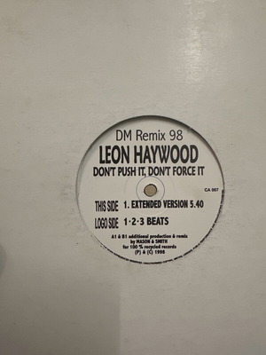 Vinyl record used, rock