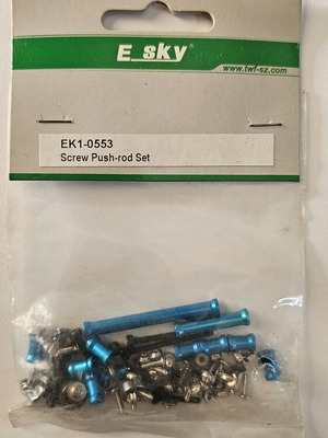 E-Sky EK1-0553 Screw Push-Rod Set for RC Helicopter like new