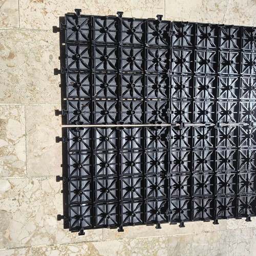 Grey Floor Set 32 pieces used, 30x30cm
