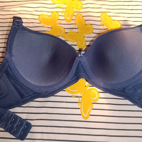 Bra with underwire like new, blue