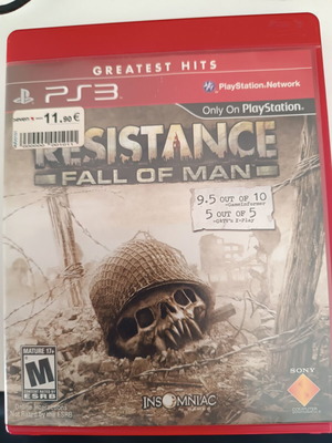 Resistance Fall of Man PS3 game