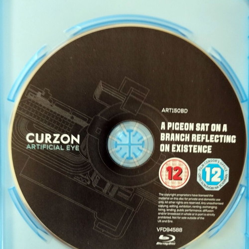 A Pigeon Sat On A Branch Reflecting On Existence Blu-ray like new, with subtitles
