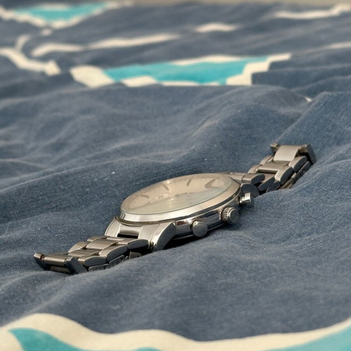 Gant Cleveland men's chronograph watch with silver metal bracelet