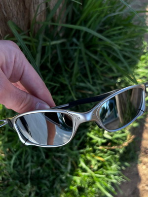 Oakley Metal X series sunglasses like new, gray and silver