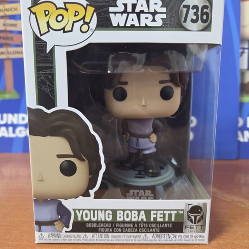 Funko Pop Star Wars Young Boba Fett figure new