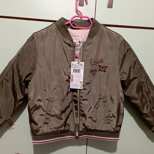 Girls jacket new, size 110 cm, 5 years old