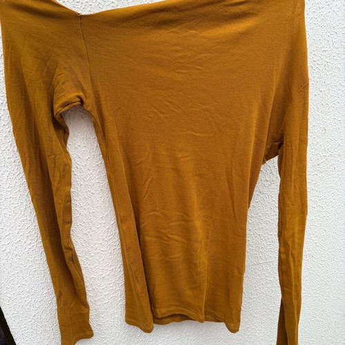 Zara Mustard Long-Sleeve Shirt Like New