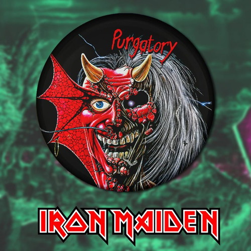 Iron Maiden pins set of 9, 3cm, high resolution, new