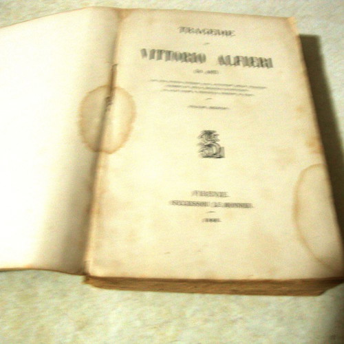 Tragedie Vittorio Alfieri used