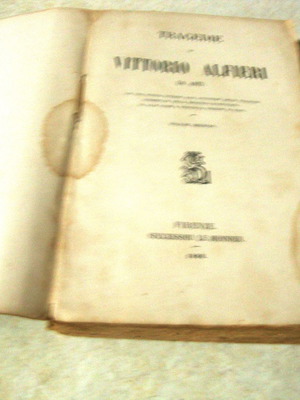 Tragedie Vittorio Alfieri used