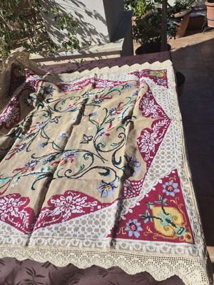 Collectible Handmade Embroidery Hologemisto 95×90 cm