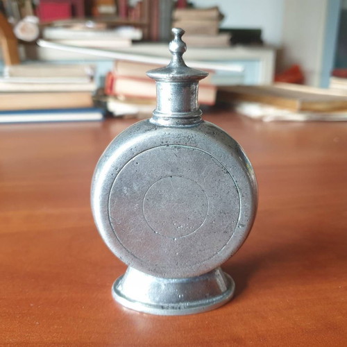 Tin flask used