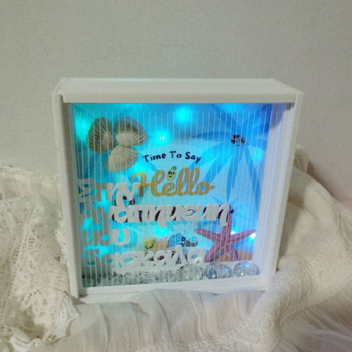 Teacher Gift LED Color Changing Pla Lamp New
