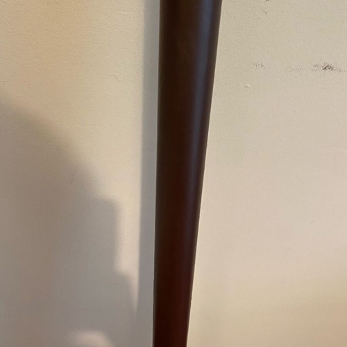 Wall hanger with leather covering brown like new