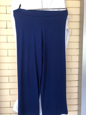 A-Style Pants set of 2 new, elastic fabric, blue and multicolor