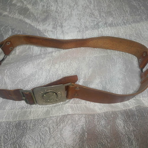 Soma Ellinidon Odigon leather belt used