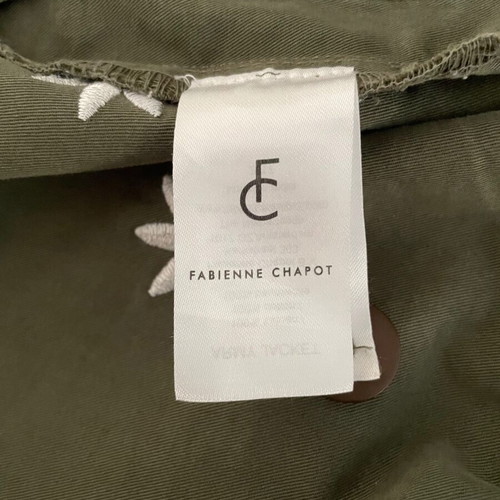 Fabienne Chapot cargo jacket with daisies, size M(S)