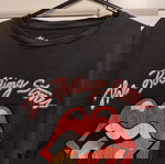  Pull & bear rolling stones xsmall oversized μπλούζα