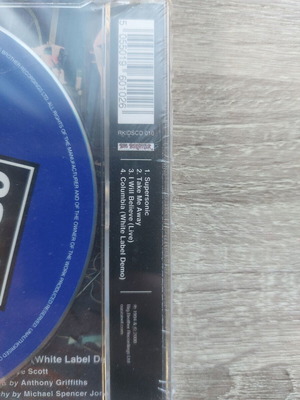 Oasis Supersonic CD single mint sealed, rock