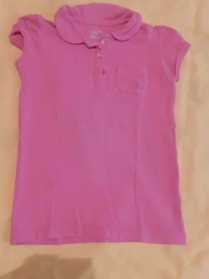 Prenatal Girls' Pink Polo Shirt size 5-6 years like new