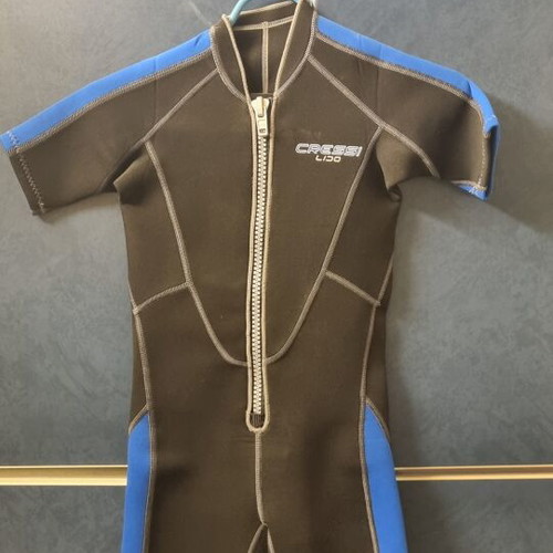 Cressi Lido 2mm wetsuit for children like new, size 10 years