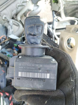 Ignition switch receiver 211 545 06 08 Mercedes W211 used