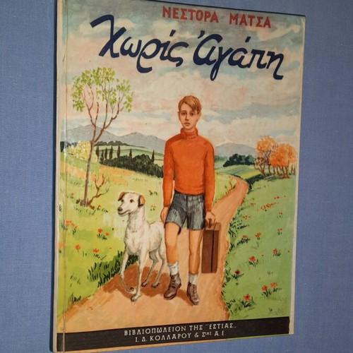 Χωρίς Αγάπη παιδικό και εφηβικό λογοτεχνικό βιβλίο Νέστορα Μάτσα