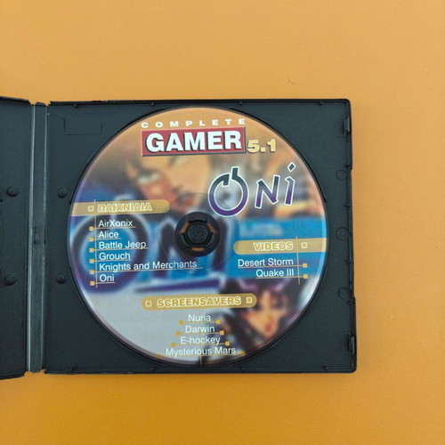 Complete Gamer 5.1 CD-ROM used with games and screensavers