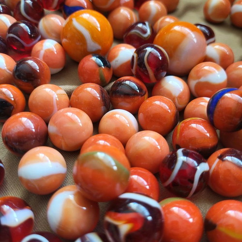 Marbles balls new, 80 pcs φ16 and 2 pcs φ25