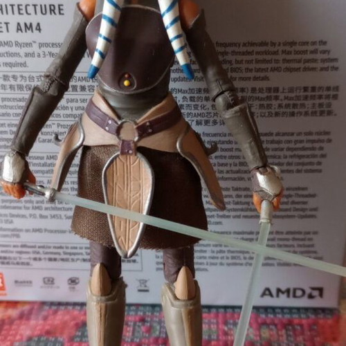Star Wars Ashoka Tano Black Series 6'' used