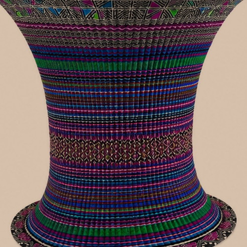 Handmade Hanging Fabric Decoration Vietnam Hmong new