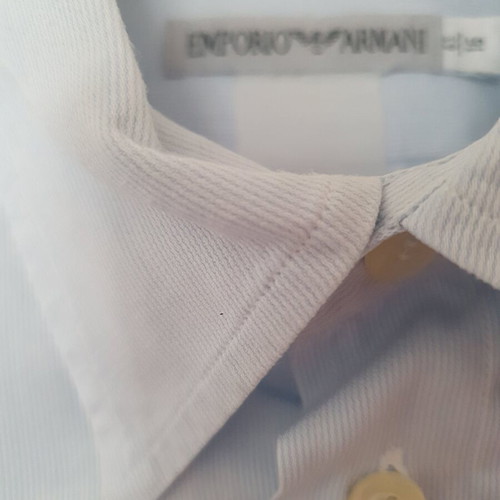 Emporio Armani light blue men's shirt like new, size L