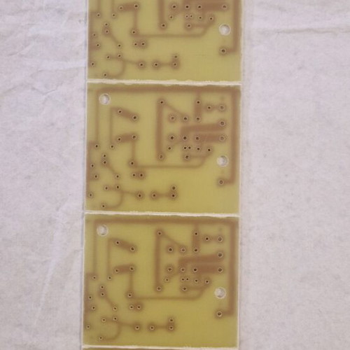 Set of 5 PCB boards for DIY electronics and soldering practice