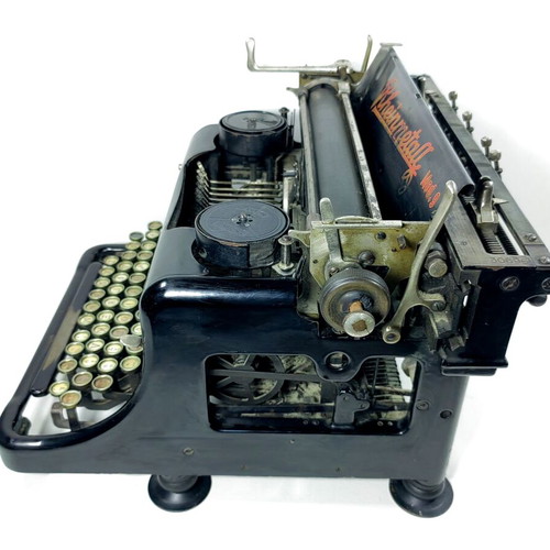 Rheinmetall 9 Typewriter vintage collectible used, needs repair