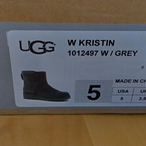 UGG Kristin ankle boots new, gray, size 36